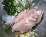 和食の一品！いんげん入り 湯葉団子の煮物作り方5写真