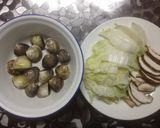 ハマグリと白菜のスープ（蛤蜊大白菜汤）作り方2写真