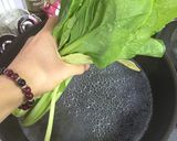 簡単♪小松菜のかぼちゃワタ和え作り方2写真