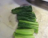 簡単♪小松菜のかぼちゃワタ和え作り方4写真