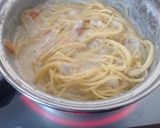 味噌汁カルボナーラ作り方3写真