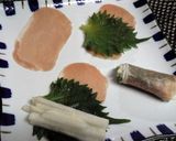 3分！シャキシャキ大根と青しその生ハム巻作り方1写真