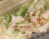 ルクエで簡単、豪華牛肉キャベツ作り方1写真