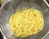 市販のたらこで超簡単アレンジパスタ作り方3写真