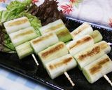 ダイエット☆簡単ミニ白ネギ焼き☆22㌍作り方4写真