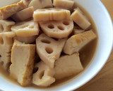 ほっこり♡煮込み10分蓮根と厚揚げの煮物作り方9写真