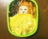 爆睡ZZz…オムライス弁当(^O^)作り方3写真