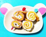 爆睡ZZz…オムライス弁当(^O^)作り方5写真