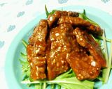 牛ヒレ肉の☆マスターデミグラ和え♪♪作り方5写真
