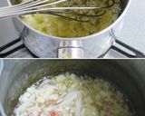 葱じゃこ炒飯の卵豆腐あんかけ作り方3写真