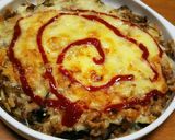 とろーりおいしい！ナスとひき肉のグラタン作り方9写真