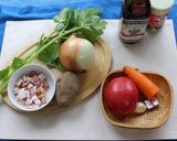 圧力鍋で簡単ミネストローネ作り方1写真