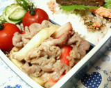 お弁当に✪豚とエリンギのマヨ醤油炒め✪作り方4写真