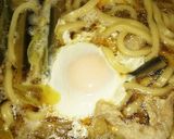 なす竹輪が入った具だくさん肉うどん作り方5写真