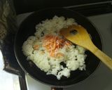 レタスたっぷり☆釜揚げ桜海老チャーハン作り方5写真