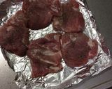 超簡単！豚ヒレ肉の粒マスタードソースのせ作り方1写真