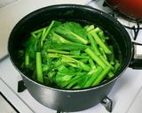 アスパラ菜のシャンタンおひたし作り方2写真