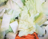 簡単美味♡白菜の卵とじ作り方1写真