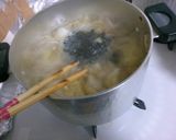 簡単♪白菜とワカメ 豆腐の中華煮込み!!作り方4写真