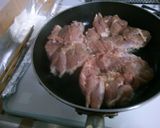 簡単♪ 鶏モモ肉で！にんにく入り照り焼き作り方3写真