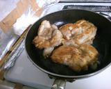 簡単♪ 鶏モモ肉で！にんにく入り照り焼き作り方4写真