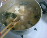 簡単♪白菜とワカメ 豆腐の中華煮込み！！作り方5写真
