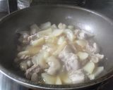 鶏肉とジャガイモの水割り煮作り方7写真