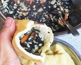 もち米とひじき入り巾着煮(宝袋)作り方3写真