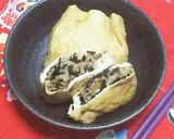 もち米とひじき入り巾着煮(宝袋)作り方6写真