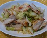 簡単！ヤゲン軟骨のキャベツいため作り方5写真