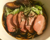 手作り蕎麦つゆで ♪たっぷり鴨南蛮作り方9写真