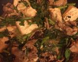 春菊と豆腐の卵とじ作り方6写真