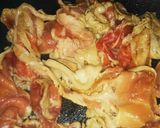 白菜大量消費！豚肉と白菜のごま味噌炒め作り方3写真