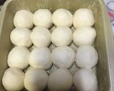 スヌーピー★ちくわ チーズ ちぎりパン作り方5写真