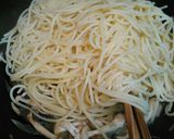 簡単キノコ和風パスタ★葱や大葉はお好みで作り方5写真