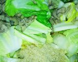 白菜大量消費！豚肉と白菜のごま味噌炒め作り方8写真