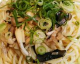 簡単キノコ和風パスタ★葱や大葉はお好みで作り方7写真