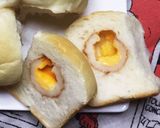 スヌーピー★ちくわ チーズ ちぎりパン作り方12写真