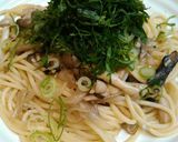 簡単キノコ和風パスタ★葱や大葉はお好みで作り方8写真