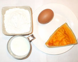 簡単！かぼちゃケーキ♪炊飯器で！砂糖なし作り方1写真