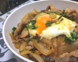 フライパンに入れるだけ！簡単豚丼作り方3写真
