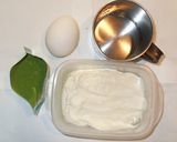 手作り抹茶アイスクリーム♪簡単混ぜるだけ作り方1写真