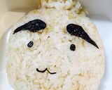 簡単！キャラ弁！マサルさんのメソ♡モキュ作り方2写真
