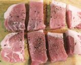 お弁当に簡単！便利！ひとくち豚カツ☆作り方1写真