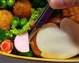 お正月 キャラ弁 申年♡おさるサンド作り方7写真