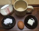とろとろエッグクリームスープ（レンジ）作り方1写真