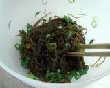 もずくチーズ巾着の生姜スープ煮作り方4写真
