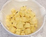 紅茶とさつまいものクランブルのせケーキ♡作り方2写真