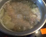 簡単とりもも肉茹でて調味料につけむだけ作り方1写真
