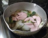 白菜と魚肉ソーセージの醤油煮作り方4写真